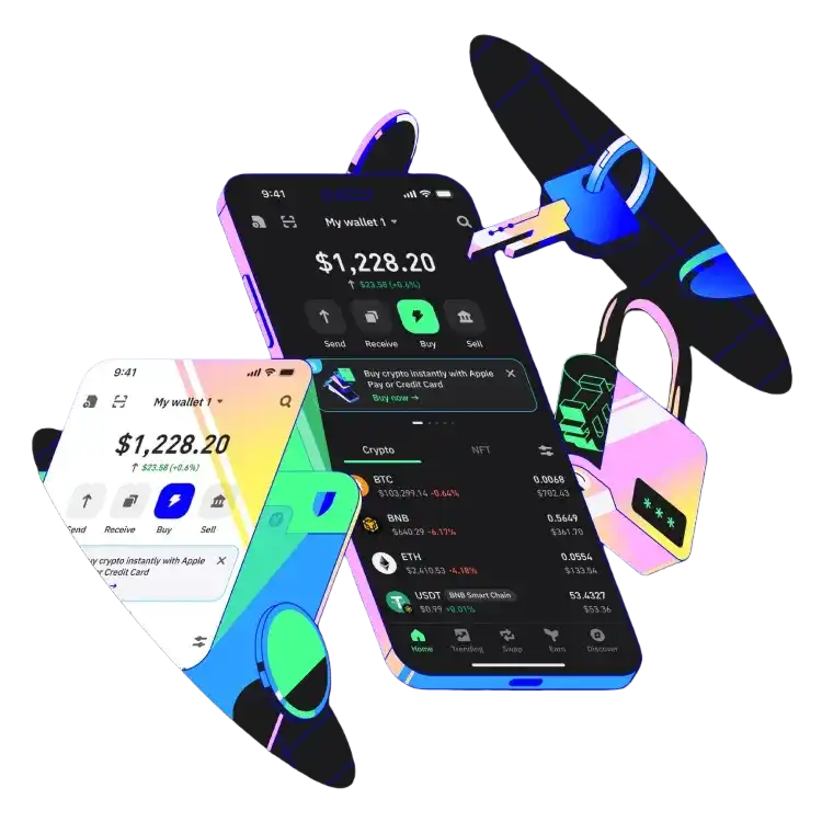 Trust钱包资产管理界面展示